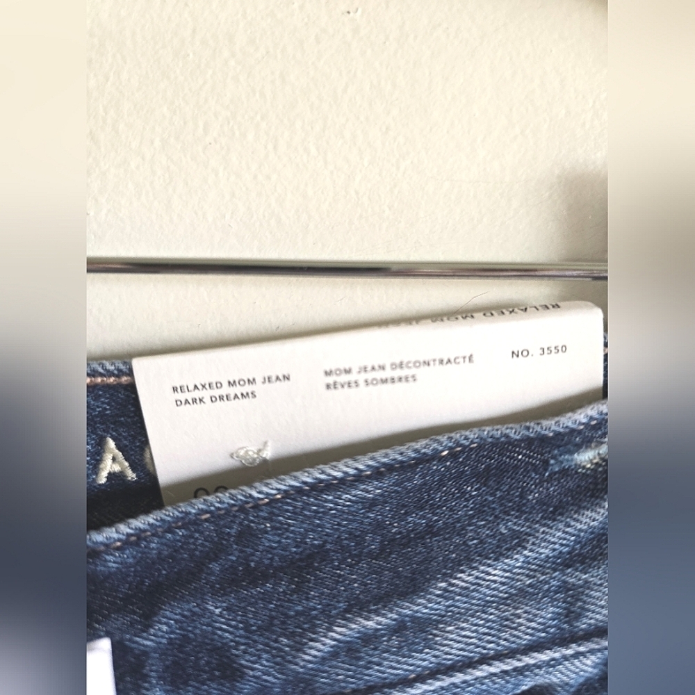 NWT! American Eagle, Relaxed Mom Jean On Dark Dreams, Multiple Sizes- NEW! - Picture 6 of 16